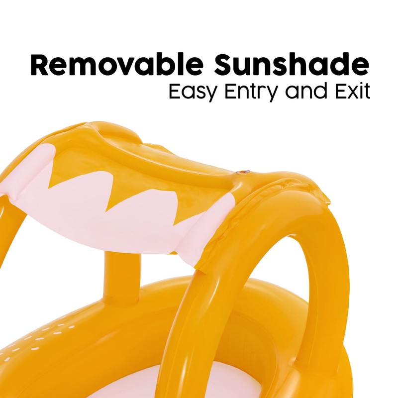 Bestway Friendly Fox Children's Inflatable Boat with Sun Protection Canopy