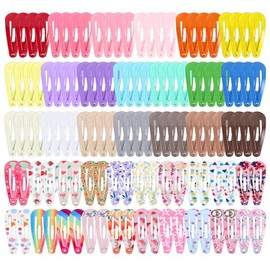 Obeoby 120PCS Toddler Hair Clips, 3cm Mini Hair Clips for Baby Girls Toddlers kids Hair Accessories Small Tiny Cute Barrettes Holiday Birthday Gifts (40 Colors)