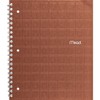 Mead Recycled 1-Subject Notebook, College Ruled, 11 x 8.5 Inches,