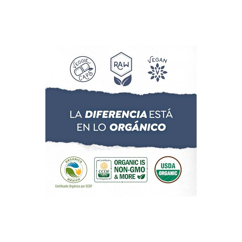 Organicside - Adaptogen Complex 60 Cápsulas - Reishi, Lion's Mane,