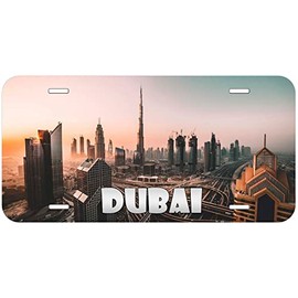 Dubai TAG08 Novelty Car Auto License Plate
