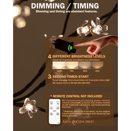 TYBEEU 6ft Lighted Cherry Blossom Tree, 240 Warm White LED, Dimmable, Indoor Outdoor Home Garden Christmas Wedding Holiday Decor