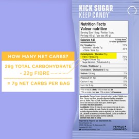 SmartSweets Soft Caramels, 45 gram pouches (pack of 14)