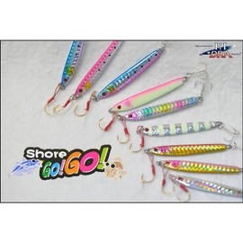 Hydra (Hi – dra-503) syoago-go- (Shore Go. Go.) G/3 Colors Bargain Set of Metal Jig (C Set (zeburaguro-, Pink Gold, pinkuguro-))