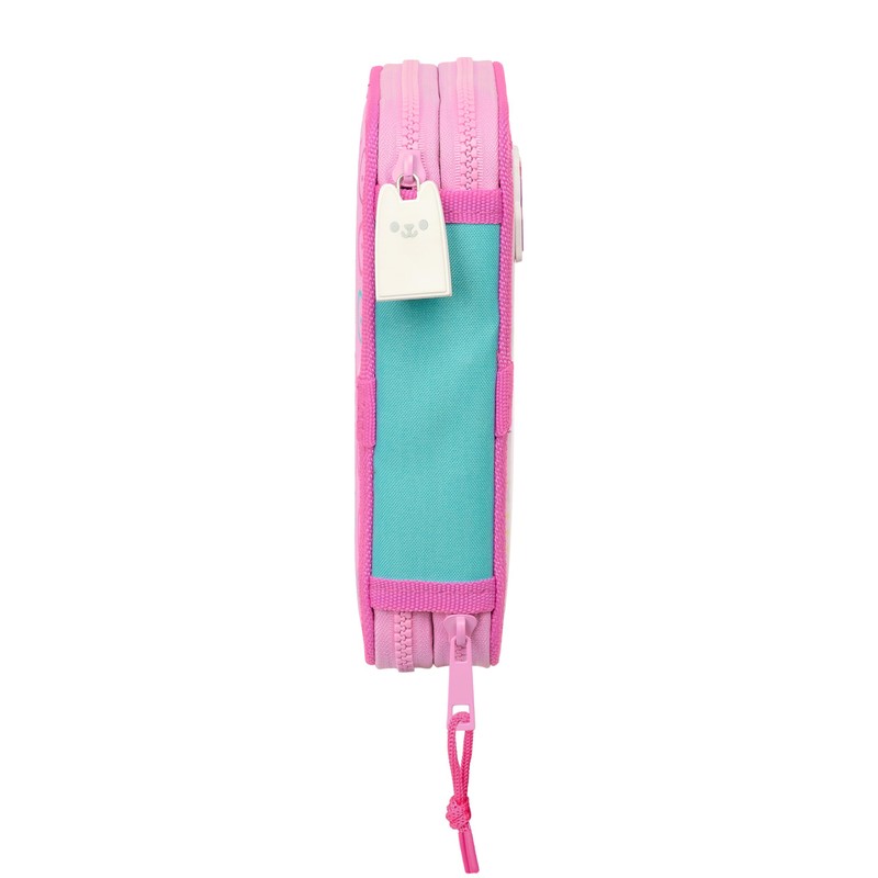 Safta GABBY'S DOLLHOUSE PARTY School Pencil Case for Kids, Colourful