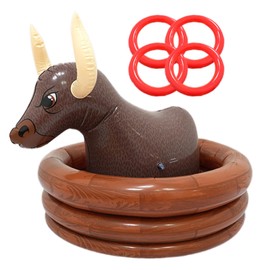 Inflatable Cooler for Parties, Inflatable Ice Buckets for Parties, Bull-Shaped Decorations for Summer Barbecues Gathering Sport Birthday Picnic Buffet