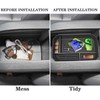Agulier ABS Center Console Organizer Compatible with Toyota Highlander 2020-2024