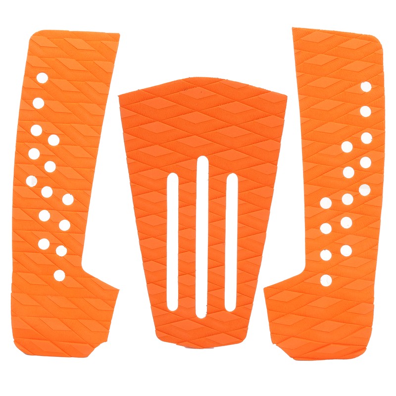 3 Pcs Surfboard Traction Pad AntiSkid MoistureProof Surf Deck Mat