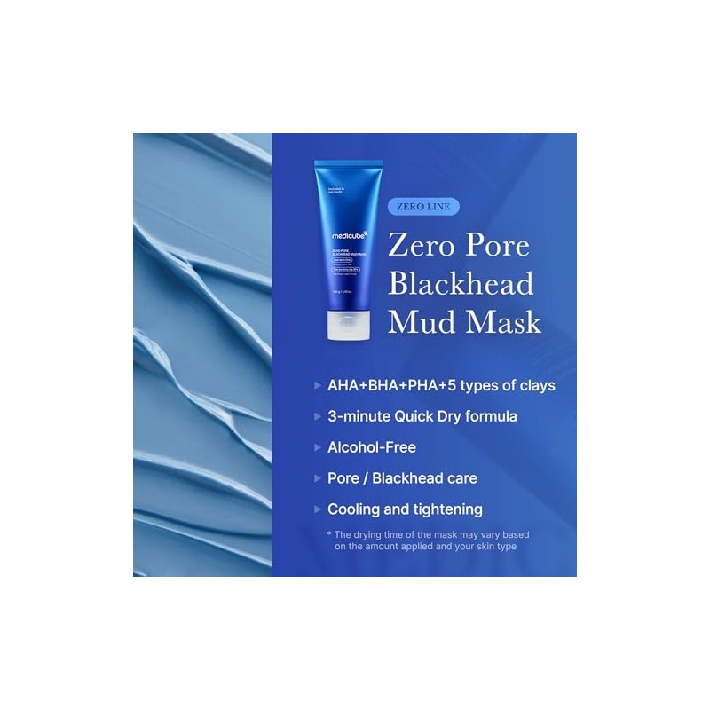Mascara de Barro para puntos negros Zero Pore 100g Medicube