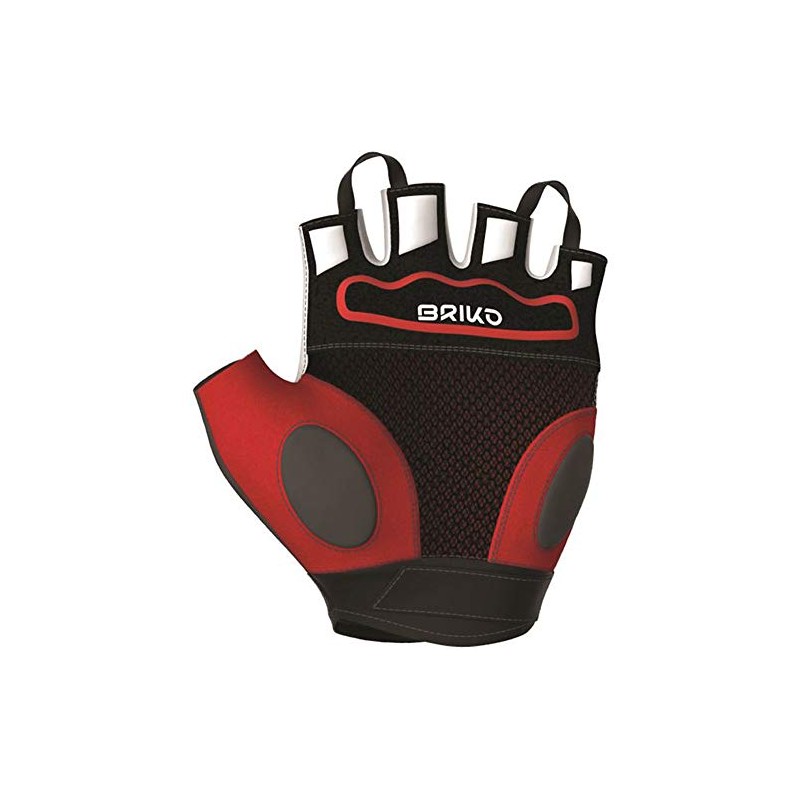 Briko New Corsa Glove Gloves Cycling,Unisex Adult, Red, L