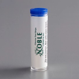 Franklin Machine NOBLE.  CHLORINE SANITIZER TEST STRIP PAPERS (100) FREE SHIPPING USA ONLY