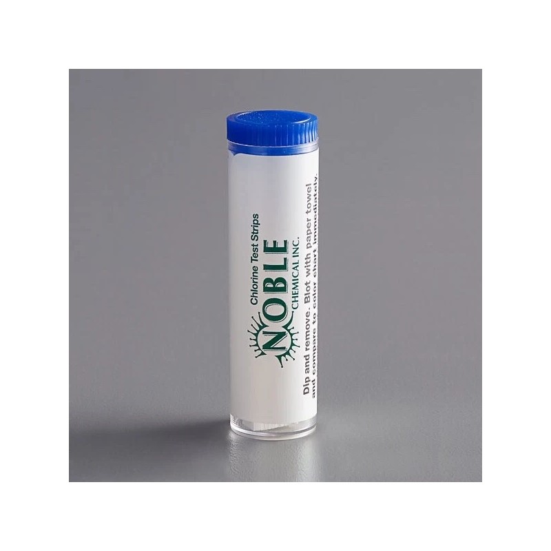 Franklin Machine NOBLE. CHLORINE SANITIZER TEST STRIP PAPERS (100) FREE