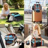 Petskd Top and Side Expandable Pet Carrier 19x13x9 Inches Southwest