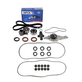 MOCA Timing Belt & Water Pump & Valve Cover Gasket Compatible with 05-09 for Honda Odyssey 3.5L & 05-08 for Honda Pilot 3.5L & 06-08 for Honda Ridgeline 3.5L