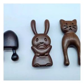 전신마사지 미니 페이스 괄사 3종 얼굴 경락 마사지 휴대용 266896 [토끼] Full Body Massage Mini Face Gua Sha 3 Types Facial Meridian Massage Portable 266896 [Rabbit]