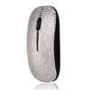 Luxury Bling Dazzle Jeweled Rhinestone Crystal Wireless Mouse for Computers