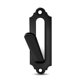 Mount Skull Hanger – Wall Mount for Deer, Mule Deer, Antelope, Coyote, and Small Game | Easy Installation Kit Included | Durable Skull Bracket for Displaying Trophies | 4” x 1.2”, Black (1 Pack)