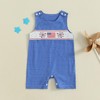 DSOKUHIB Baby Boy 4th of July Outfit Stars Stripes Firework