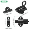 M METERXITY 6-Pack Self-Closing Latch Aluminum Alloy Automatic Window Sliding