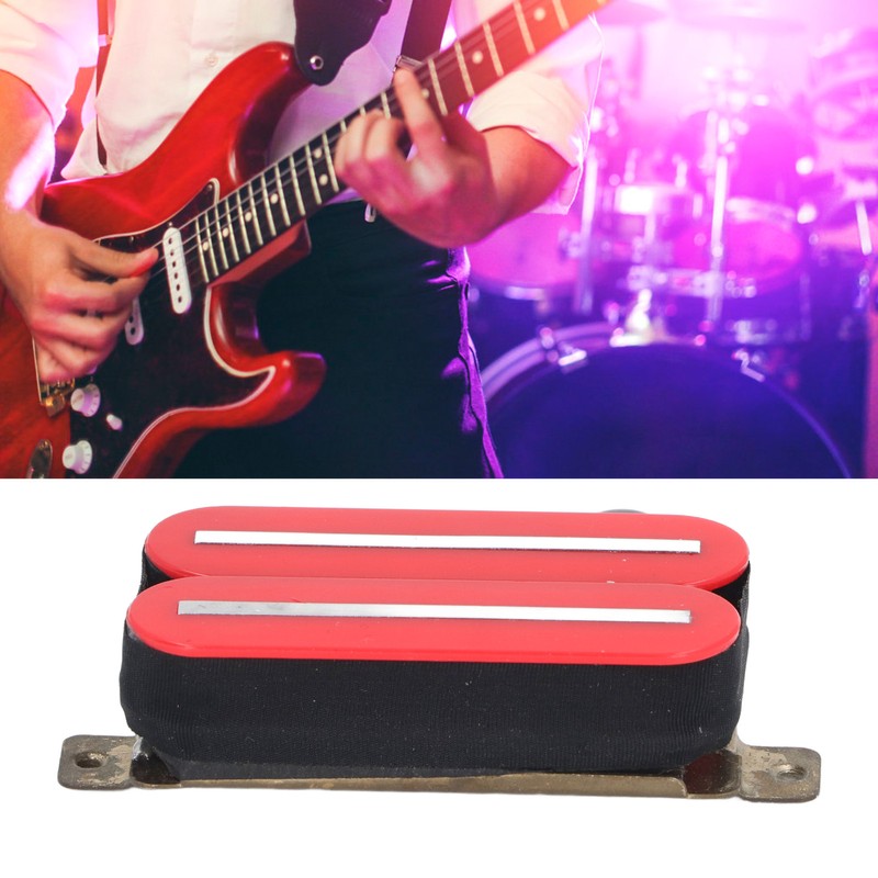 Electric Guitar Humbucker Pickup High Output Dual Hot Rail Dual
