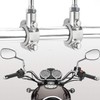 Motorcycle Mirrors Mounts 1" 25mm Handlebar Mirror Mount Holder Clamp