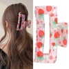 WRBAJIS Strawberry Hair Clips Summer Fruit Hair Claw Clips Elegant