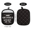 WCGXKO Grammy’s Kitchen Oven Mitt Best Grammy’s Gift Grammy’s Baking