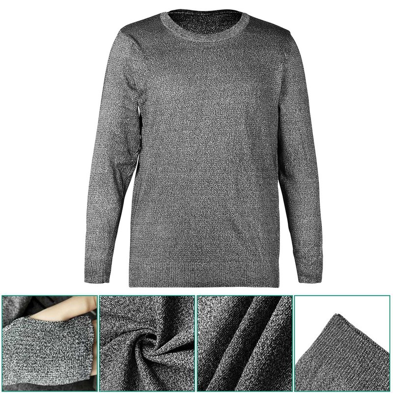 Cut Resistant Anti Slash Clothes Level 5 Protective Equipment Round