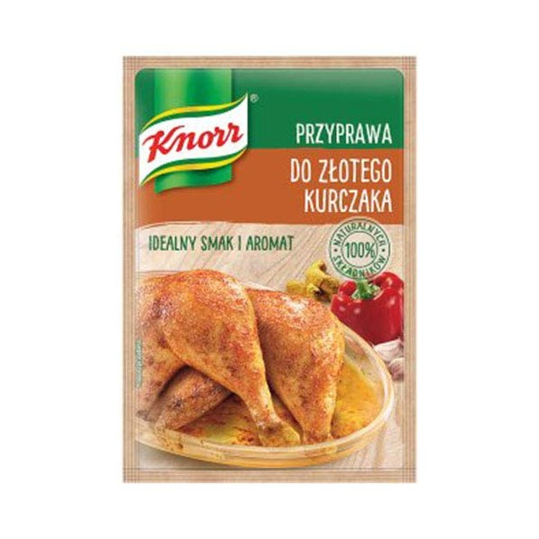 Knorr Przyprawa do Zlotego Kurczaka Rotisserie Chicken Seasoning 23g Bag (3-Pack)