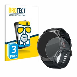 BROTECT Anti-Glare Protective Glass for Stahlgear Zeus 1.85 Inch (Pack of 3) Protective Film Tempered Glass Matt [Extremely Scratch-Resistant 9H, Anti-Reflection]