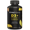 Vitamina D3 (Vitamina D), C y Jengibre. 200 capsulas de