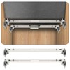 2-Pack Upgraded Undermount Sink Bracket, Undermount Sink Support Kit(Telescopic Length