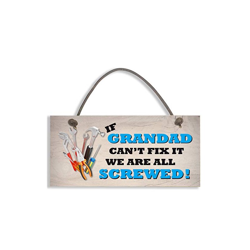 Grandad Fix It Screwed - Man Cave - Garage -