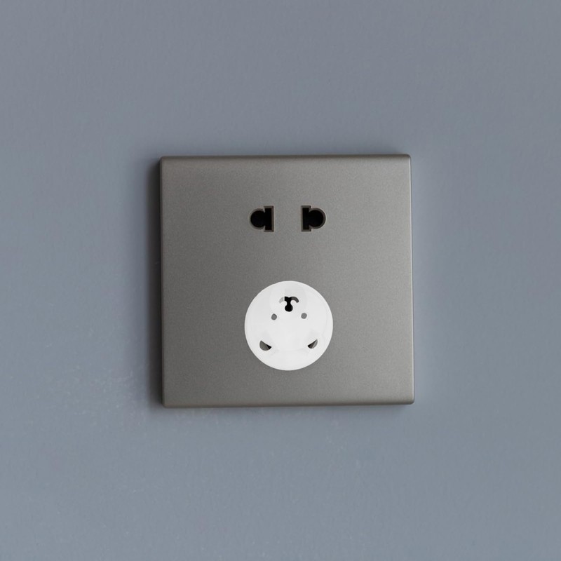 SHINEOFI 30pcs Electrical Outlet Covers Thickened Head Design Safe Outlet