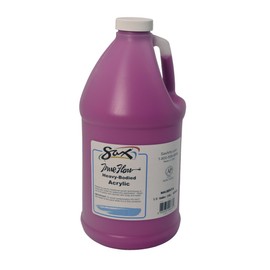Sax True Flow Heavy Body Acrylic Paint, 1/2 Gallon, Magenta - 408508