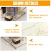 Virvia Vanity Tray Luxury Bathroom Counter Tray Glass Perfume Organizer