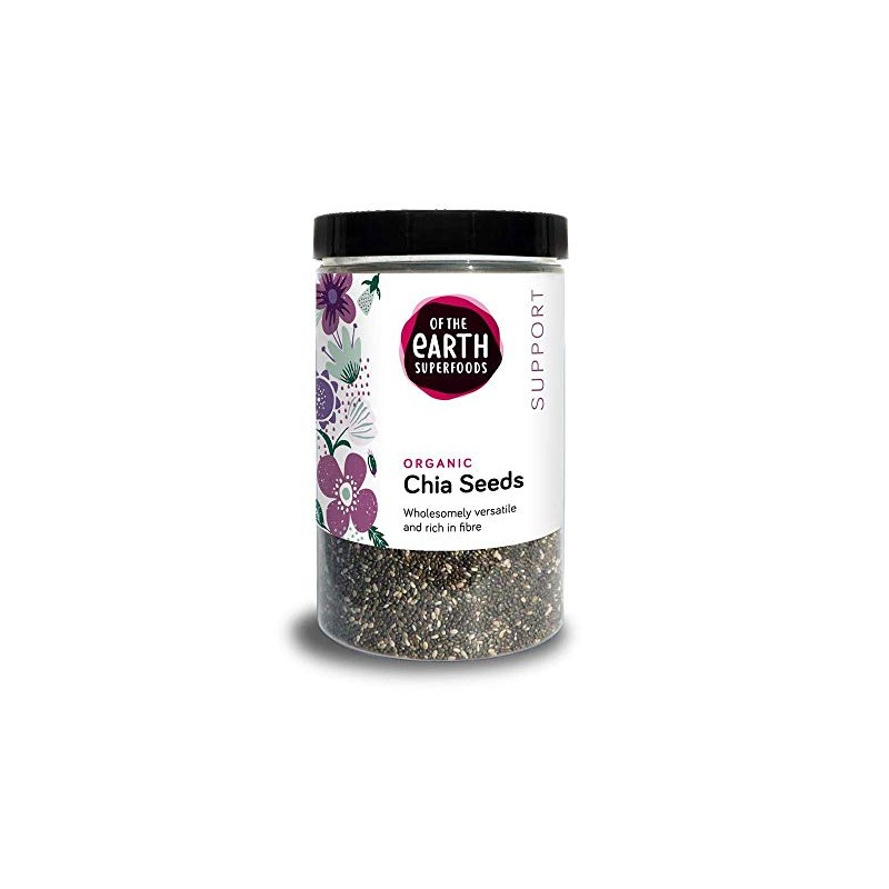 of The Earth Organic Raw Chia Seeds 250g