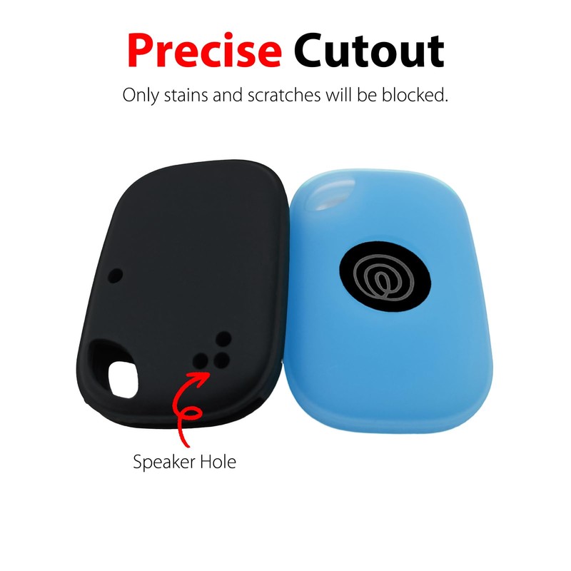 Silicone Case for Tile Pro 2024 with Keychain, 2 Pack