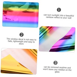 SEWACC 2 Rolls Heat Activated Foil Transfer Paper Craft Transfer Foil Roll for DIY Projects for Invitations Greeting Cards and Paper Crafts