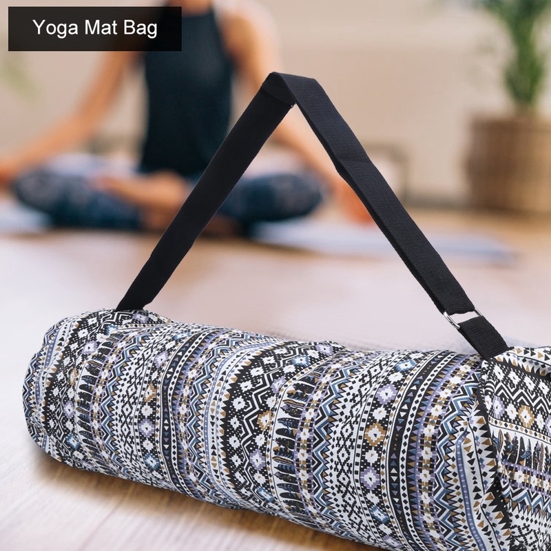 Yoga Mat Bag MultiFunctional Adjustable Shoulder Strap Exercise Yoga Mat