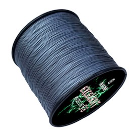 Waline 8 Strands Super Strong PE Braided Fishing Line 8x 300 m Fishing Line 20lb 30lb 40lb 50lb 60lb 80lb 8X Fishing Line (Grey, 20lb/0.17mm/300m(328yds))