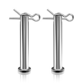 HUQUZN Grill Lid Assembly Hardware Kit Fit for Weber Genesis Summit Grills Models, Hdwe Lid to Firebox Assy Replace 88206, 2PCS