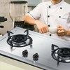 CHEFZOCO 4 x Universal Oven Cooker Gas Hob Knobs -