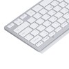 Bluetooth Keyboard Tablet PC Ultra Slim Portable 78 Keys White