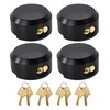 4 Pack Trailer Door Locks Keyed Alike Heavy Duty Hockey