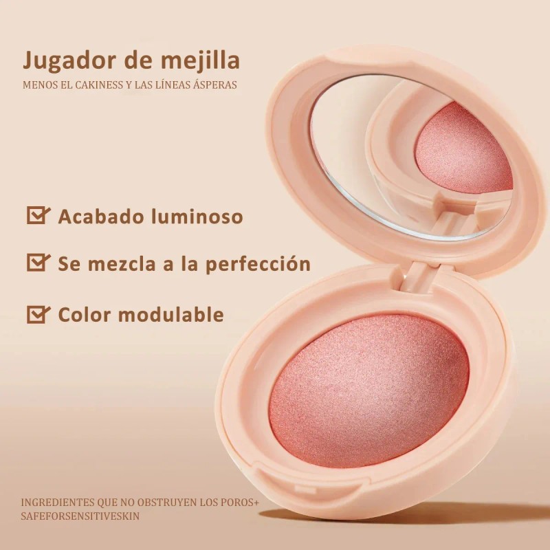 Phofay Rubor Maquillaje Rostro Blush Polvo Color Varios 3g