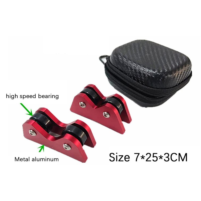 Hopbucan 2Pcs Billiard Cue Straightness Checker,Pool Billiard Cue Snooker Club