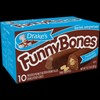 Drake's Funny Bones, 12 Boxes, 120 Twin-Wrapped Peanut Butter Creme-Filled