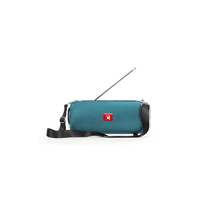 Portable Bluetooth Speaker Radio Antenna MicroSD Slot 3.5 mm Audio