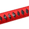 JDMBESTBOY Samurai Sword Red Black Shift Knob Shifter Alloy Katana